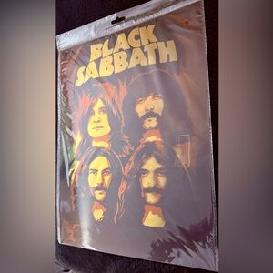 New! Black Sabbath Band Motion Poster “16x12”